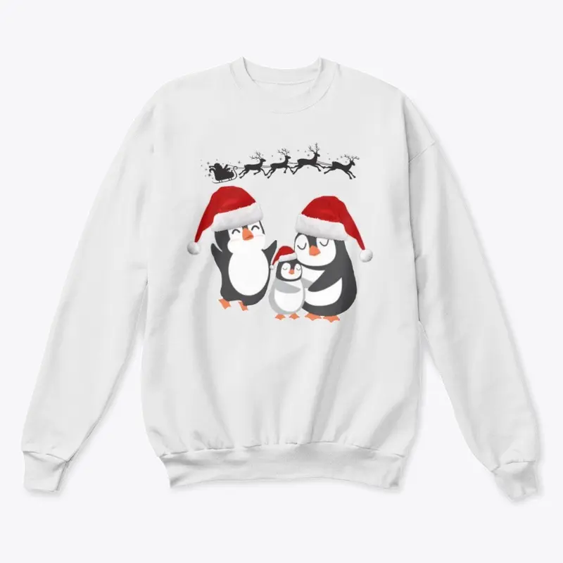 Festive Penguins - Sweatshirt